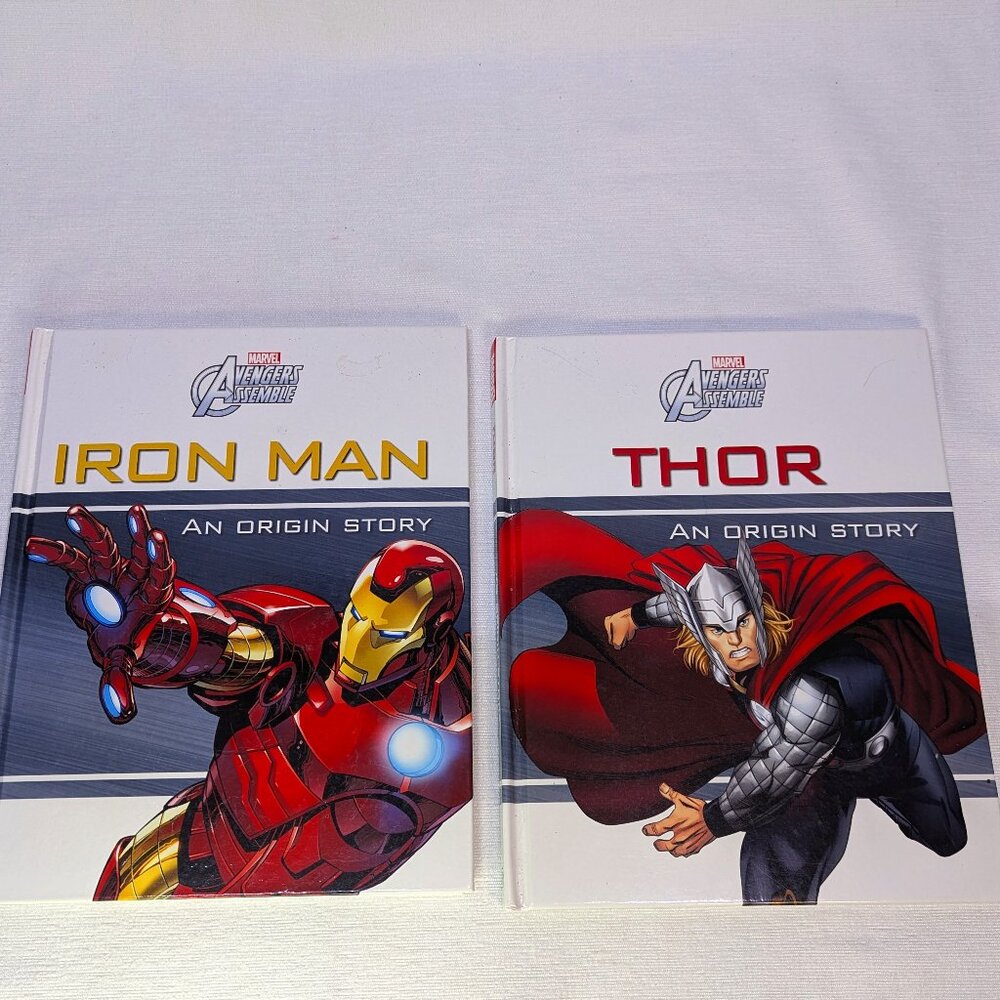 Marvel Avengers Iron Man  Ironman & Thor Origin Story Comic Books X 2 Readers
